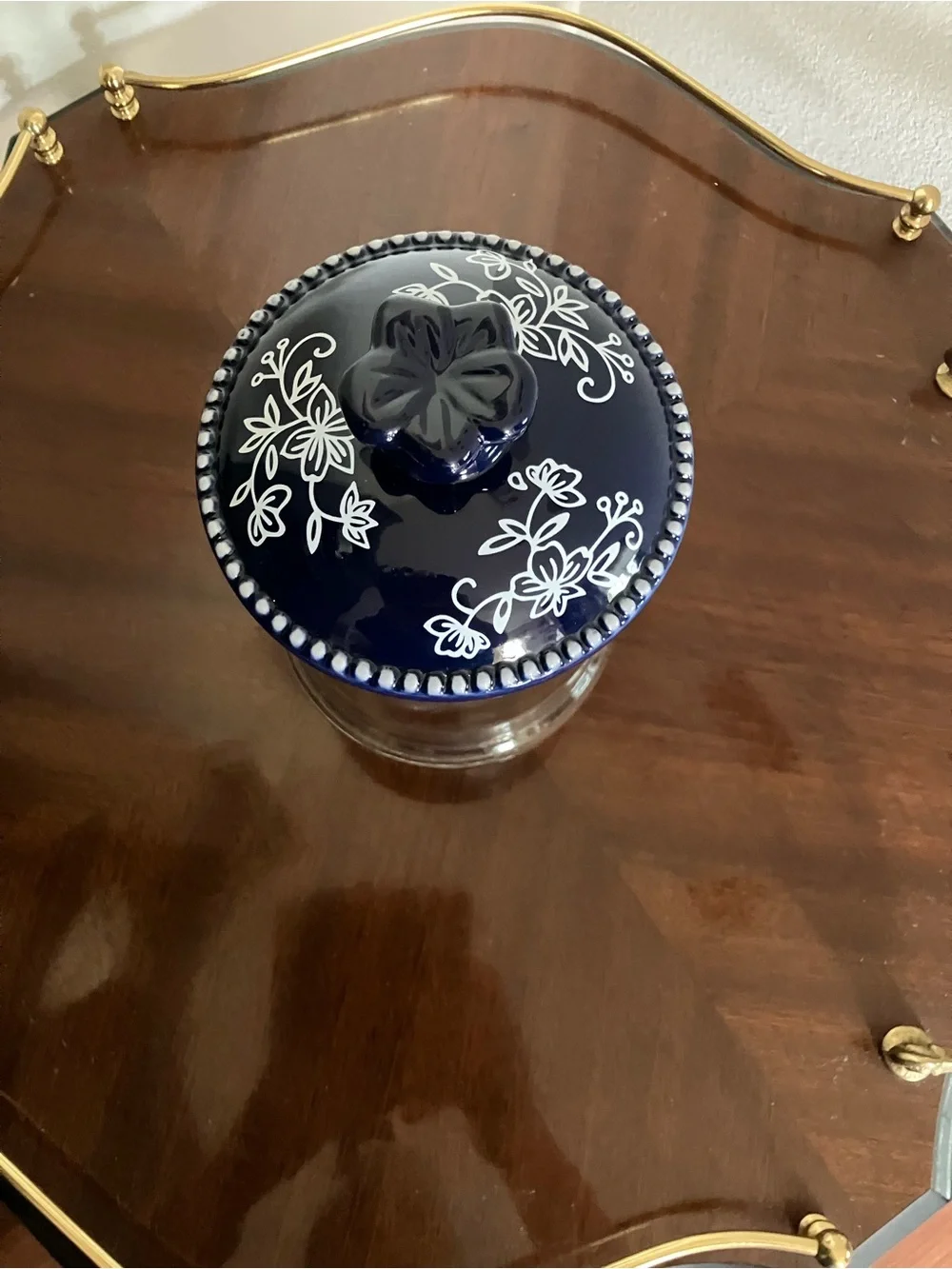 Temptations Floral Lace Canister Set